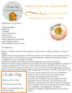 migliotto al radicchio