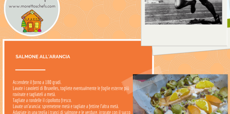 Salmone all'arancia
