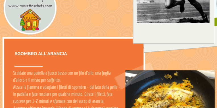 Sgombro all'arancia