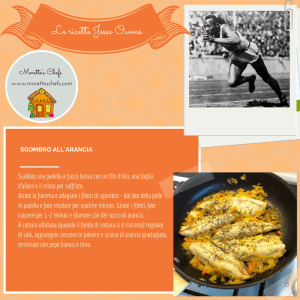Sgombro all'arancia