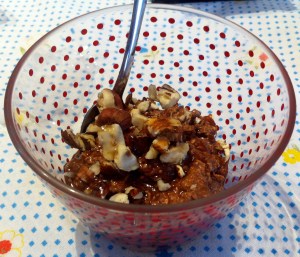 Overnight Oatmeal orzo e cacao