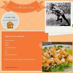 Insalata feta e melone