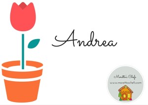 Segnaposto - Spring dinner