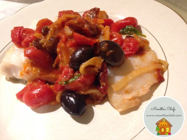 Baccalà in agrodolce