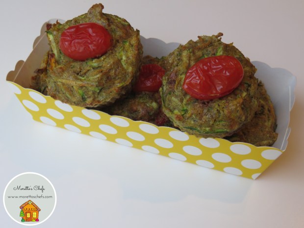 Muffin salati di carote e zucchine