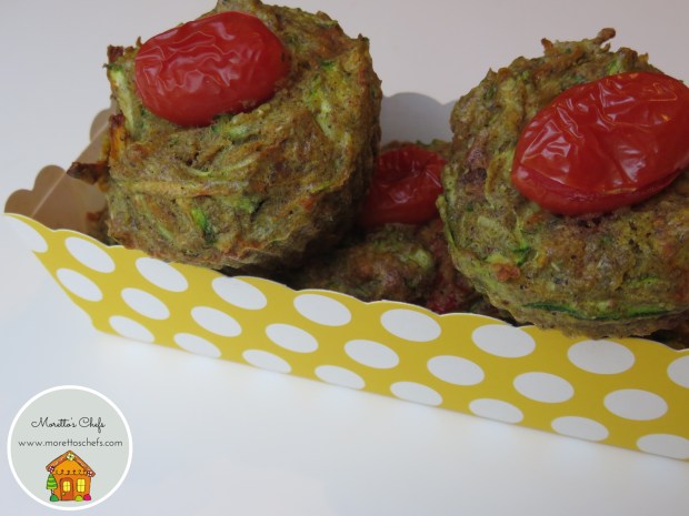 Muffin salati di carote e zucchine