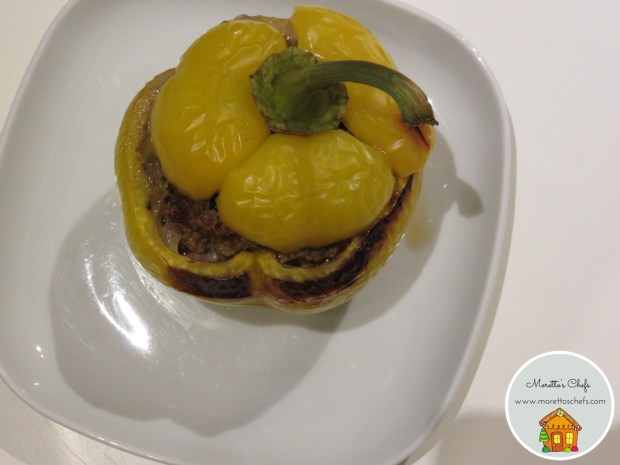 Peperoni ripieni di carne