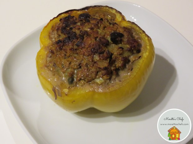 Peperoni ripieni di carne