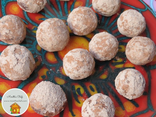 Tartufini al cacao e nocciole