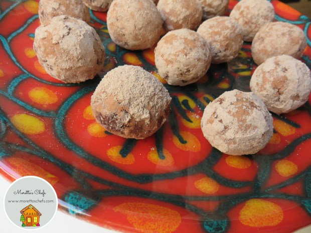 Tartufini al cacao e nocciole