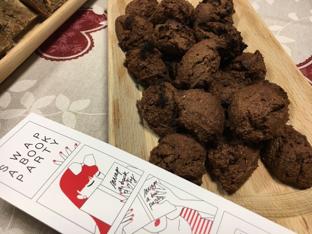 Biscotti al cioccolato, orzo e arancia