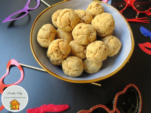 Dovevano essere castagno di Carnevale: biscottini di frolla senza glutine con uvetta