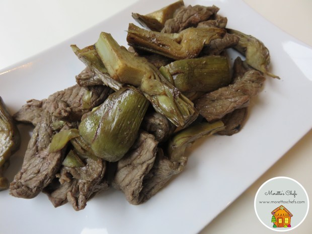 Straccetti ai carciofi