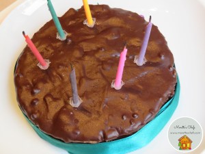 Torta di compleanno veloce al cioccolato - ricetta per Wannabemum