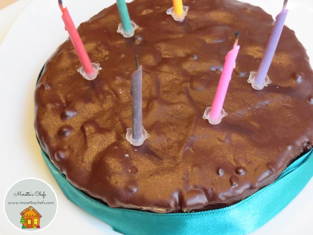 Torta di compleanno veloce al cioccolato - ricetta per Wannabemum