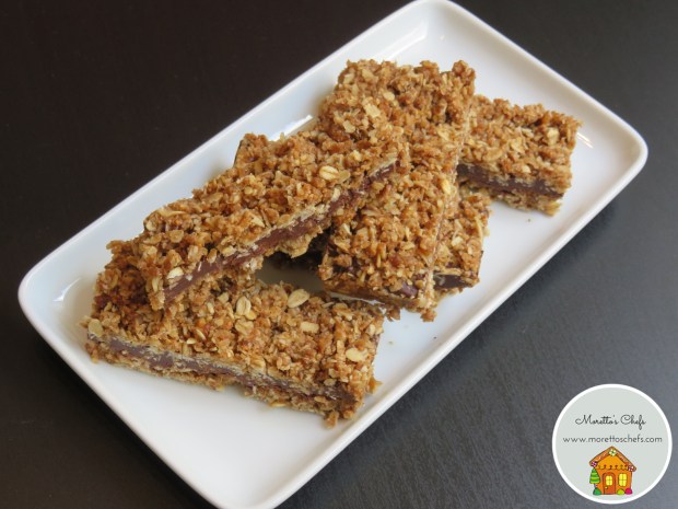 Barrette di cereali e cioccolato fatte in casa - ricetta per Wannabemum