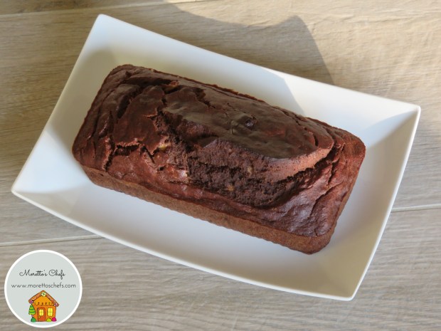 Banana bread senza glutine con crema di cacao e nocciole - ricetta per Il Circolo del Cibo Altromercato