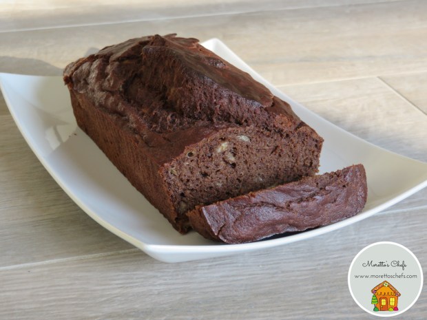 Banana bread senza glutine con crema di cacao e nocciole - ricetta per Il Circolo del Cibo Altromercato