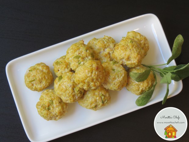 Polpette di tacchino con curcuma e salvia