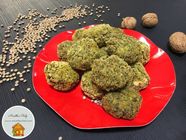 Polpettine di ceci e quinoa rossa - ricetta per Il Circolo del Cibo Altromercato