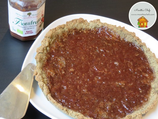 Crostata vegan senza glutine