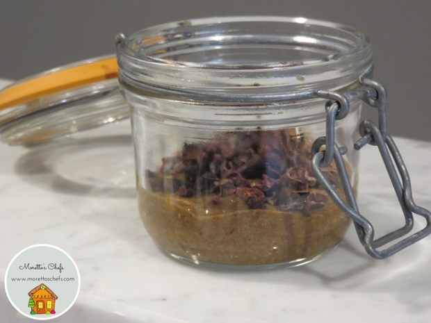 Mousse ai semi di chia, vaniglia e caffè